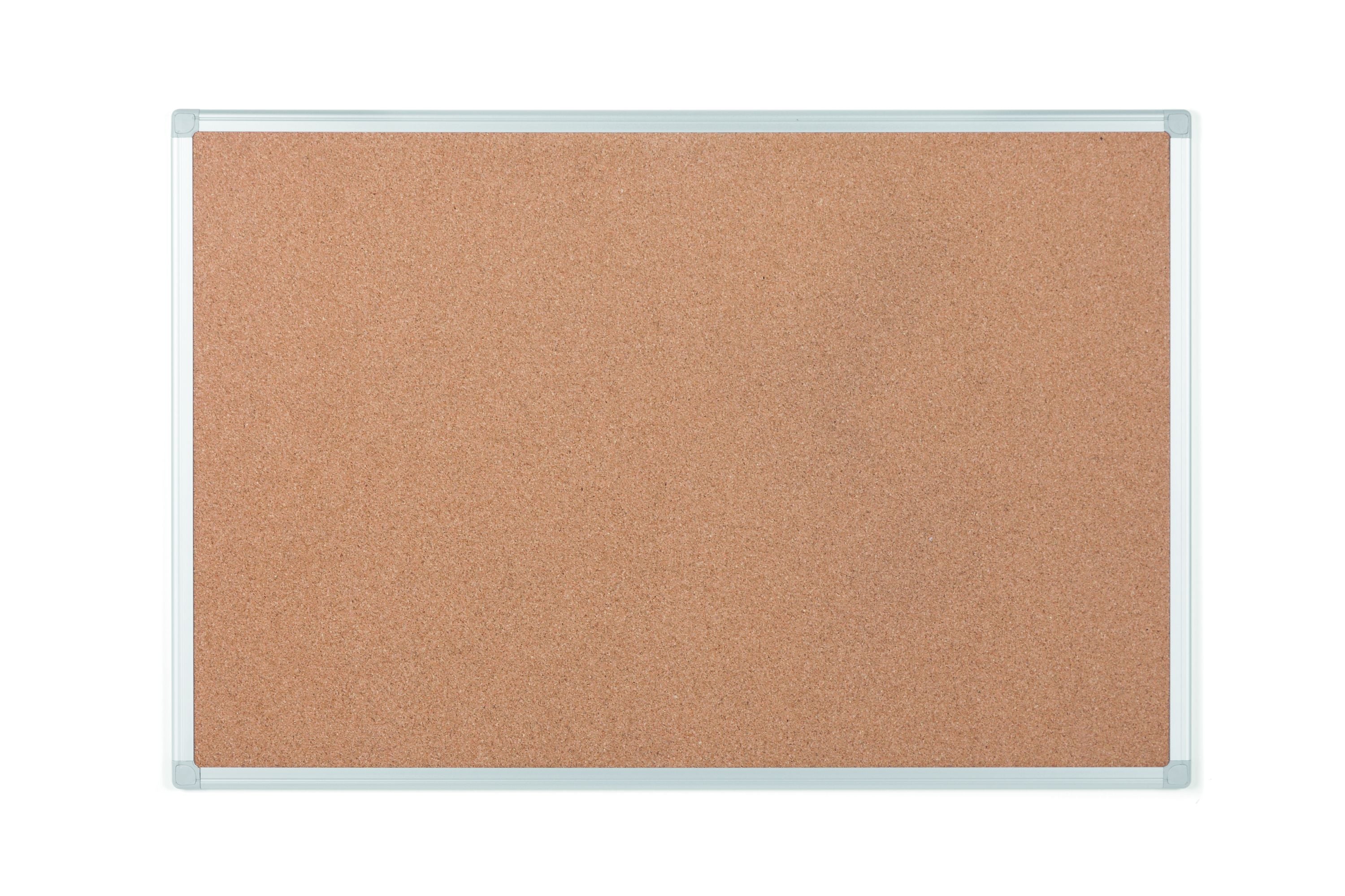 MasterVision Ayda Cork Bulletin Board, 24" X 36", Aluminum Frame