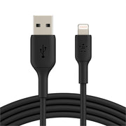 Belkin - CAA001bt2MBK BOOST CHARGE Black Lightning to USB-a Cable 6.56 Ft. (2.0 M)