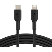 Belkin - BOOST↑CHARGE USB-C to Lightning Cable 3.3ft - Black