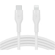 Belkin Boostcharge Pro USB-C Cable with Lightning Connector 3ft White