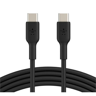 Belkin BOOST CHARGE USB-C M/M Cable, 6.6 Ft - Black