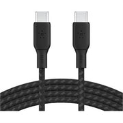 Belkin - BoostCharge 10' 100W Braided USB-C Cable, Black