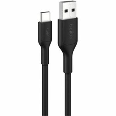 Belkin Boostcharge Eco USB a to USB C Cable (3m/9.8ft. 15w) - Soft, Flexible Fast Charging Cable, Type C Charger Cord for iPhone 16 & 15 Series, Galax