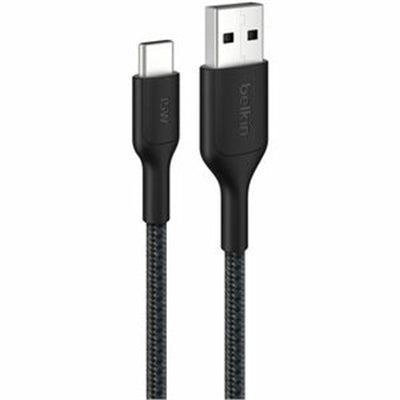 A - C Cbl 2.0, Braided Pcr, 2m, Black