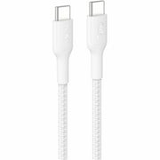 Belkin BoostCharge Pro 1m (3.3 Ft.) Braided USB-C Cable - White