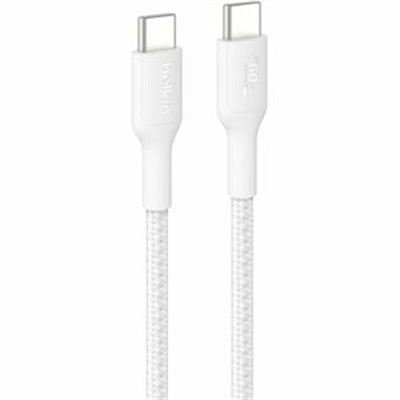 Belkin BoostCharge Pro 1m (3.3 Ft.) Braided USB-C Cable - White