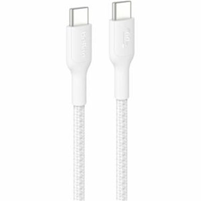 C - C Cbl 60W 2.0, Braided  Pcr, 2M, White