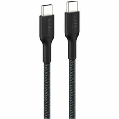 Belkin BoostCharge Pro Braided USB-C to USB-C Cable (1M) - Black