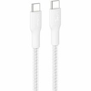 Belkin BoostCharge Pro 2m (6.6 Ft.) Braided USB-C Cable - White