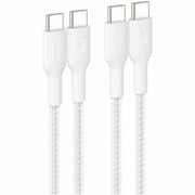 C C Cbl 240W 2M Wht 2Pk
