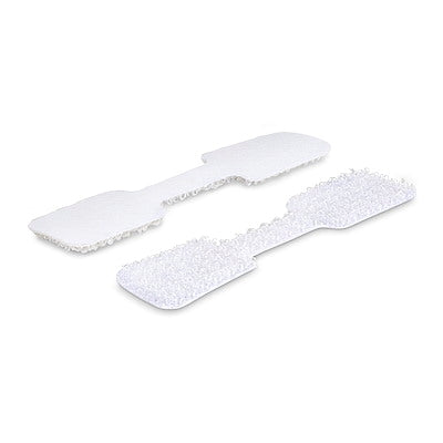 StarTech 3.5in (9cm) Cable Labels  100 Pack  White  Hook-to-Hook Cable Tags  Write-on Cord Labels for Cable Management  Cord Identification