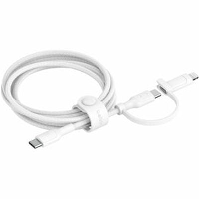 Belkin BoostCharge Pro 2-in-1 Cable USB-C to USB-C + Lightning Connector