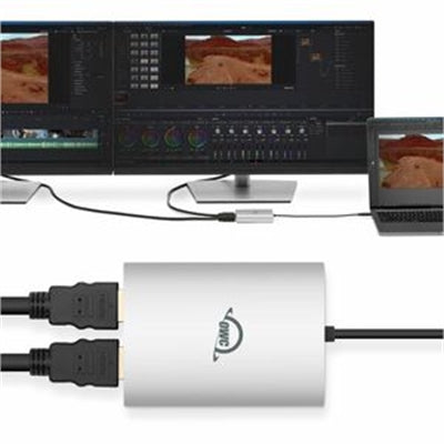OWC USB-C to Dual HDMI 4K Adapter With DisplayLink
