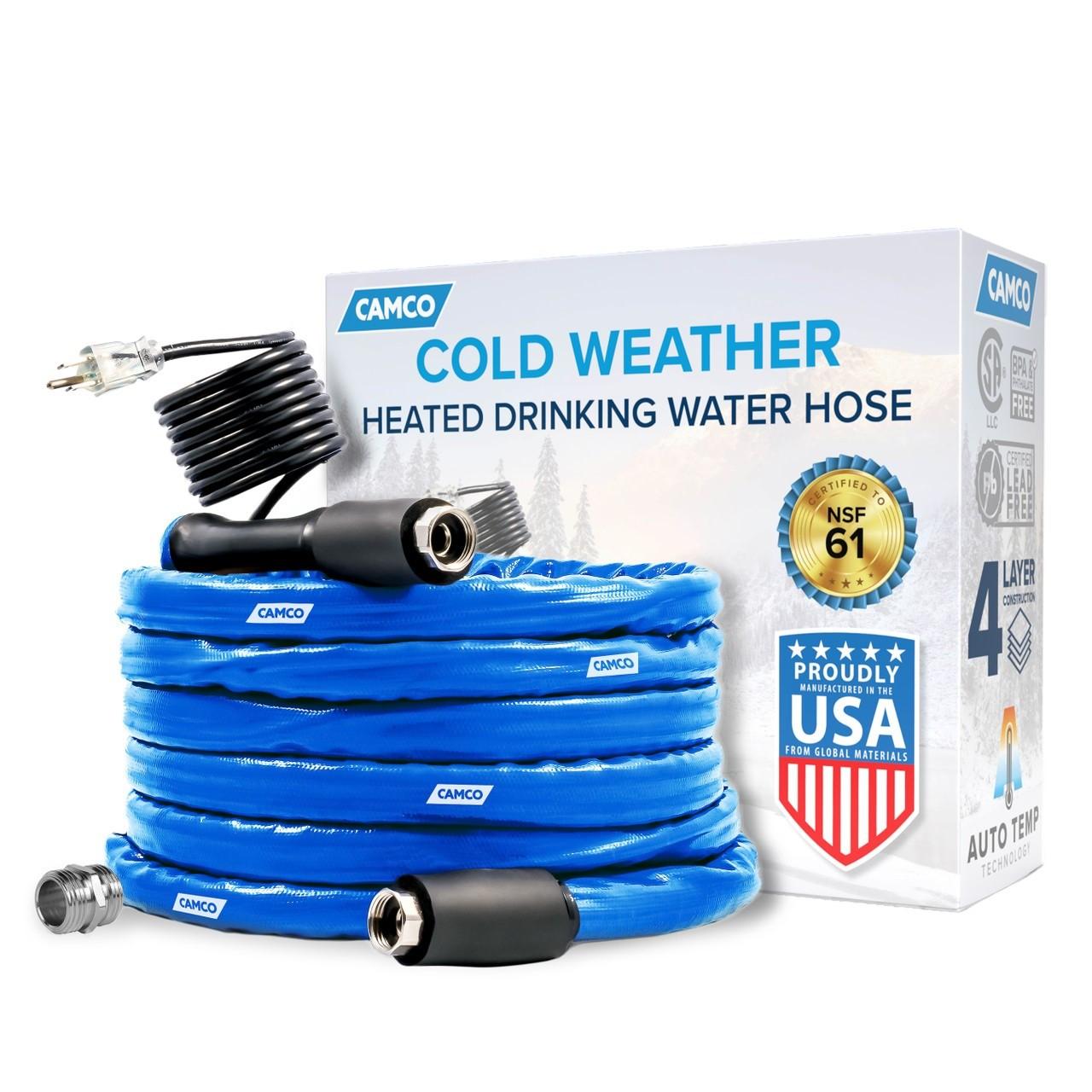 22911 Camco, Heated Drinking Water Hose, 5/8 Inch ID, 25 ft L