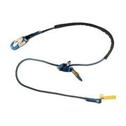 Rope Adjustable Lanyard, Single-Leg, 8 Ft. Length, Snap Hook