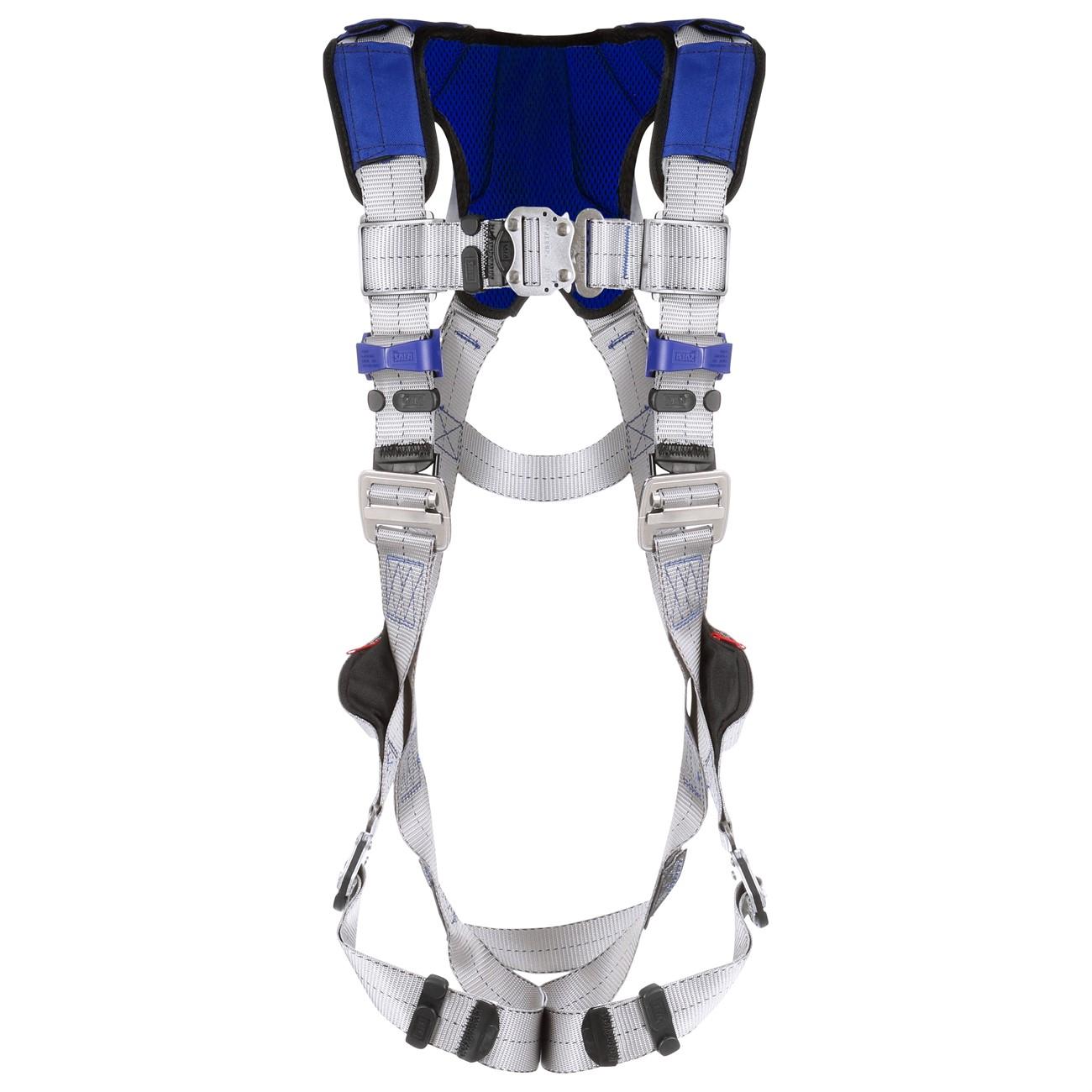 ExoFit X100 Comfort Vest Safety Harness, Medium, SS Hardware, 2X