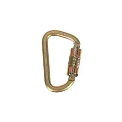 DBI-Sala (Capital Safety) Steel carabiner, 3600 lb self closing/locking gate (3/4" opening)