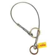 PROTECTA Cable Tie-Off Adaptor 2100193, Silver, 6 ft.