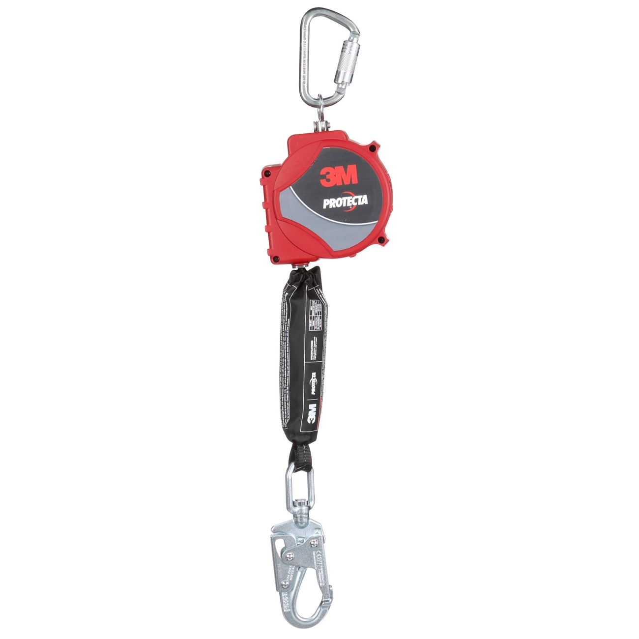 3M™ Protecta® Self-Retracting Lifeline with Carabiner 3100513, Web, Steel Snap Hook, 11ft
