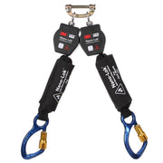 3M™ DBI-SALA® Nano-Lok™ Hot Work Twin-Leg Personal Self-Retracting Lifeline 3100569, Kevlar® Fiber Web, 6 ft