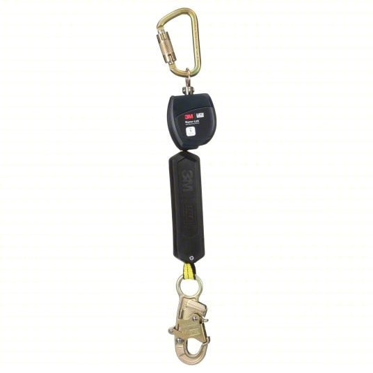 3M™ DBI-SALA® Nano-Lok™ Extended Length Self-Retracting Lifeline with Anchor Hook 3100596, Web, 11 ft