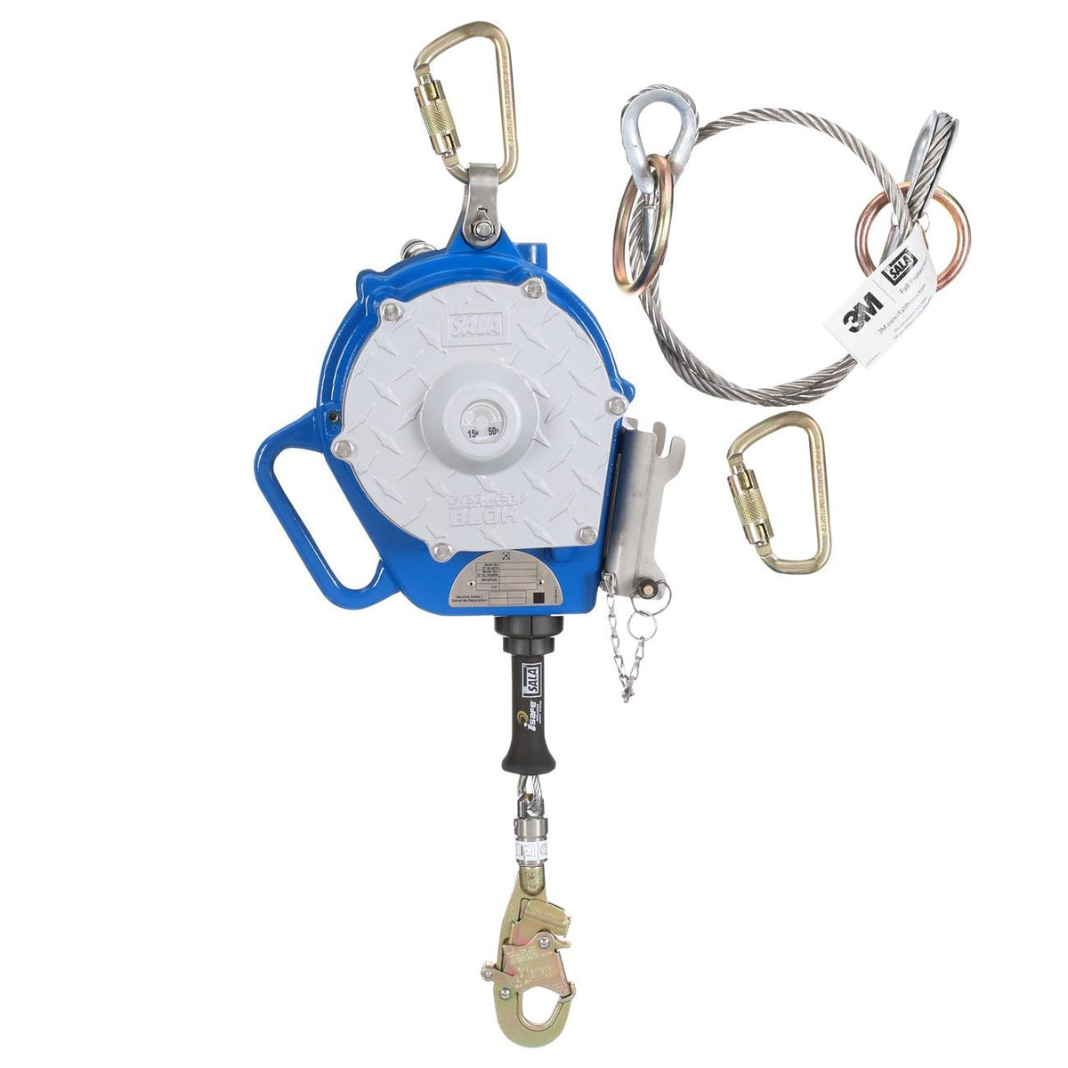 Sealed-Blok 3-Way Retrieval SRL with Bracket, 50 ft