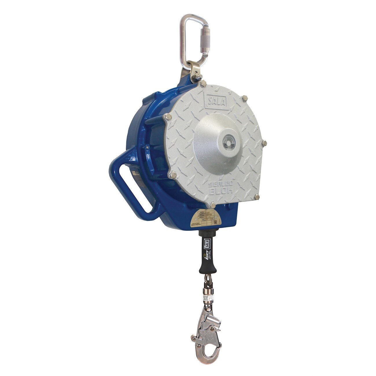 3M DBI-SALA Sealed-Blok Self-Retracting Lifeline 3400169, Stainless Steel Cable, 85 ft