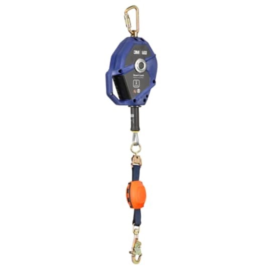 3M  DBI-SALA  Smart Lock Edge Modular Self Retracting Lifeline 3503850, Galvanized Cable, Steel Swivel Snap Hook, 20 ft, Clas