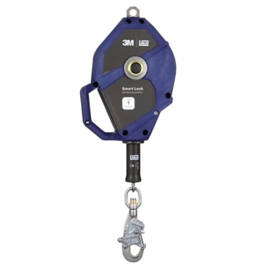 3M  DBI-SALA  Smart Lock Self-Retracting Lifeline 3503879, Stainless Steel Cable, 40 ft. 12 m