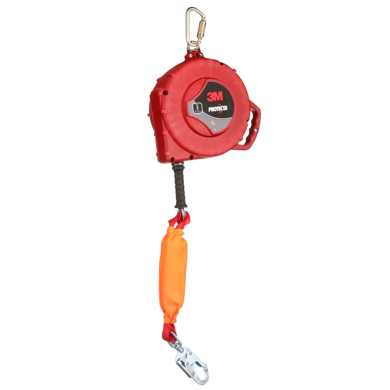 Self-Retracting Lifeline, Thermoplastic, Galvanized Cable, 50 ft.