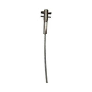 3M DBI-SALA Lad-Saf Swaged Cable, Model: 6104030, Cable Preformation: Left, Regular Lay, Cable Size: 3/8 Inch, Cable Strand: 1x7, Cable Material: Galvanized Steel, Lifeline Length: 30 FT