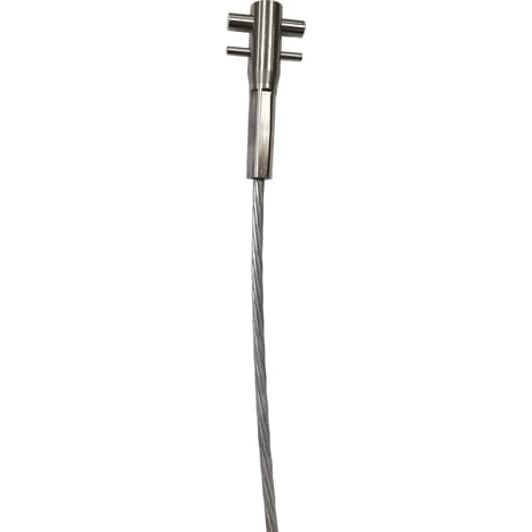 3M  DBI-SALA  Lad-Saf  Swaged Cable 6104160, 3/8 Inch, 1x7, Galvanized Steel, 160 FT