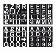 MasterVision 3/4" Magnetic Set of Letters, Numbers & Symbols