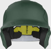 Rawlings Mach Carbon Adult 1-Tone Baseball Helmet - Extra Large - Dark Green