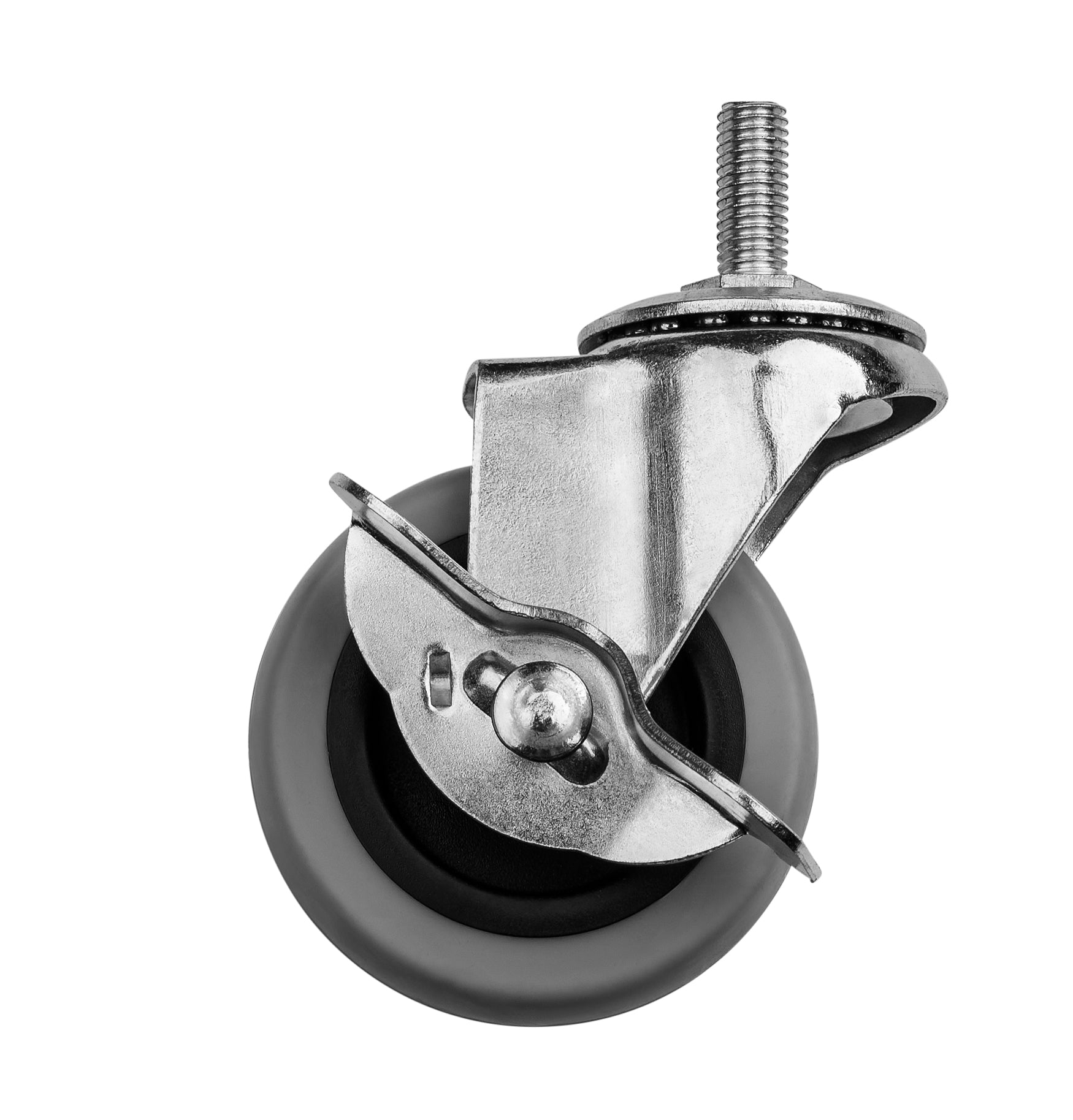 NPS® Casters for Aero-Lift Tables (Set of 4) , Frame Color: Black