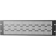 Sanus Component Series 3RU Vented Blank Rack Panel - Black