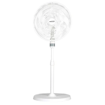 Brentwood 16” Oscillating Stand Fan 5 Blades