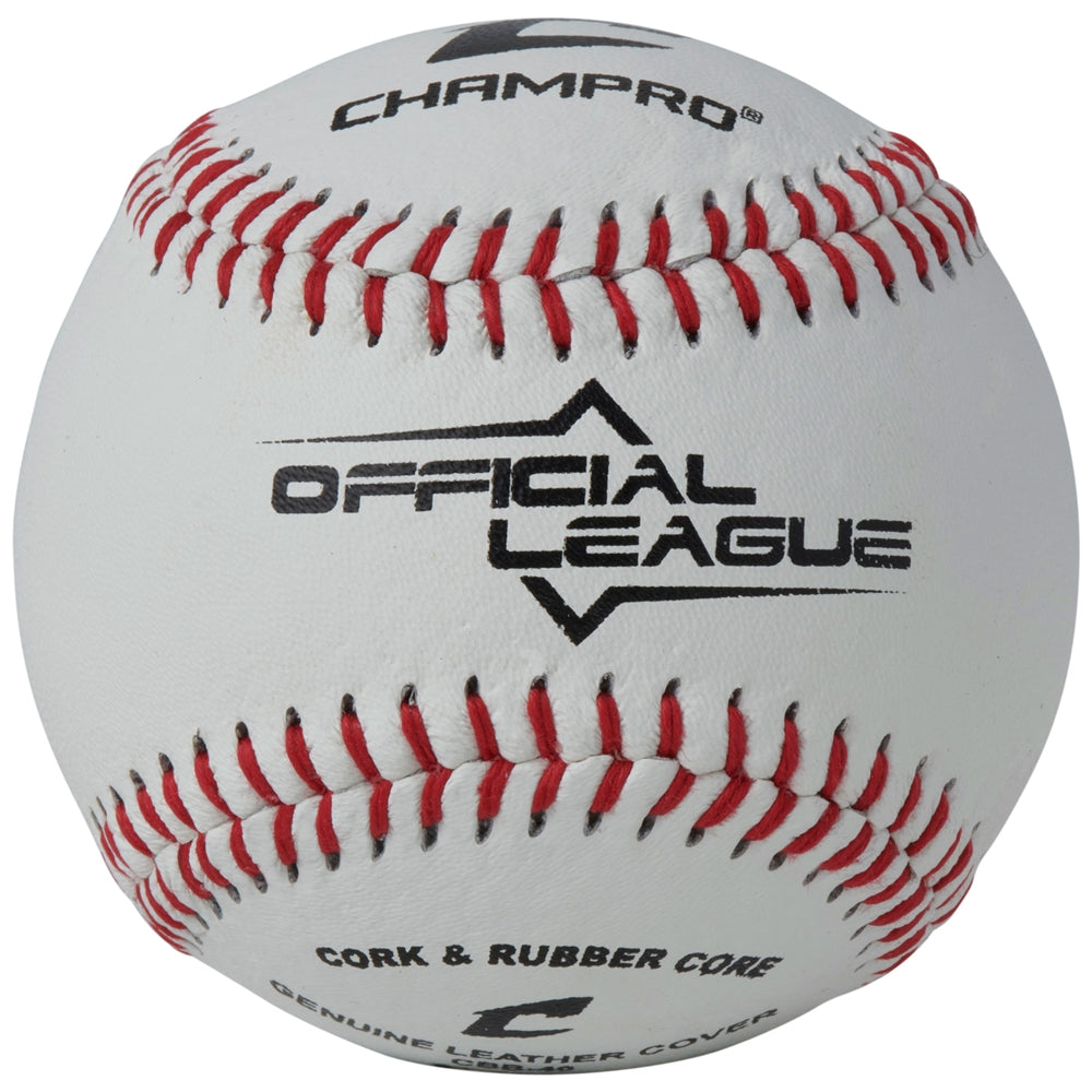 Official League - Cork/Rubber Core - Genuine Leather Cover