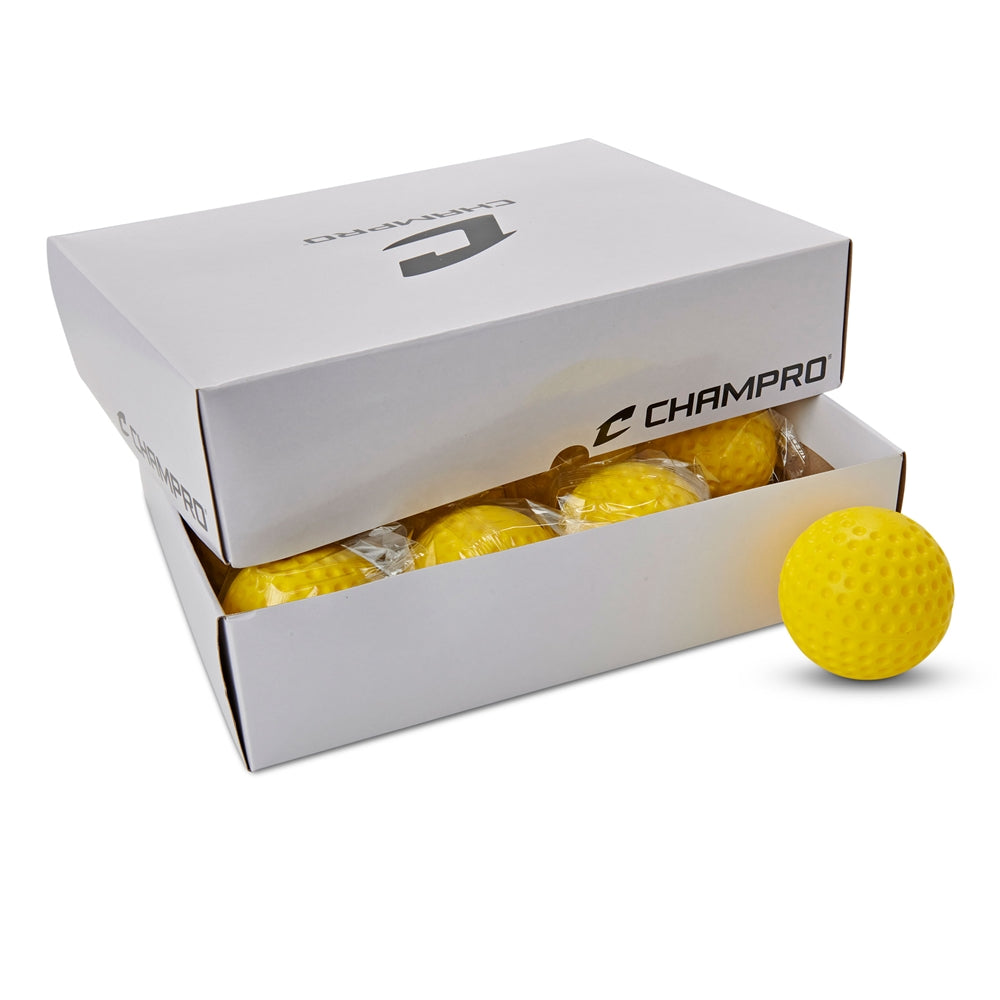 Dimp Mold Soft Baseball-Gold