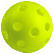 9" Poly Molded Baseball - Optic Yellow, 9"