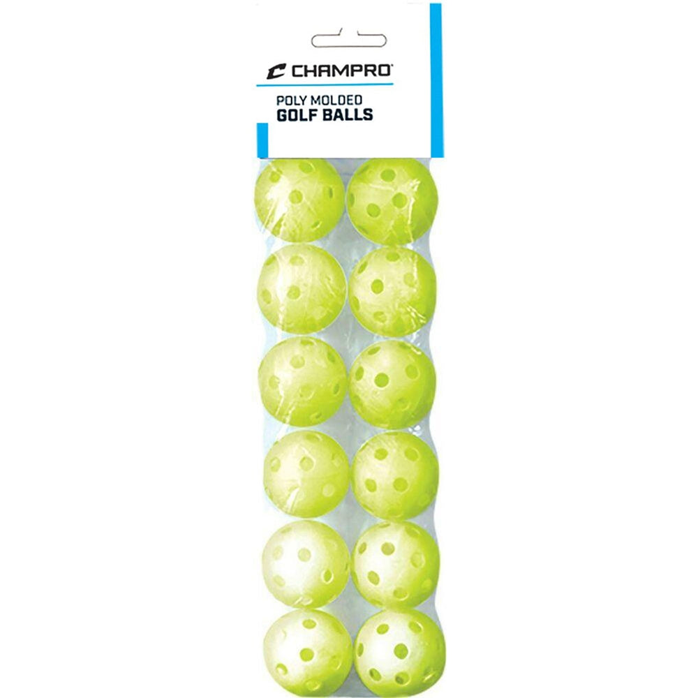Poly Golf Balls - Optic Yellow