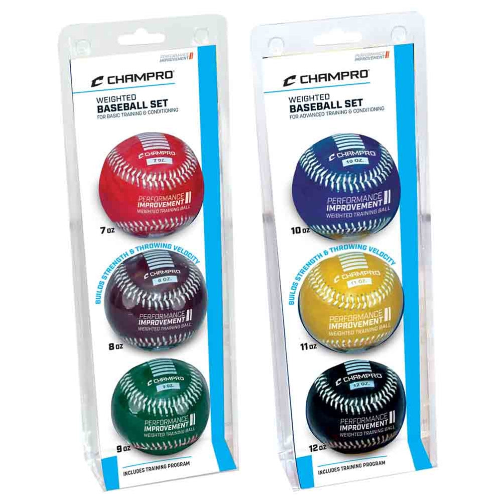 Weighted Training Baseballs, 7,8,9 oz.