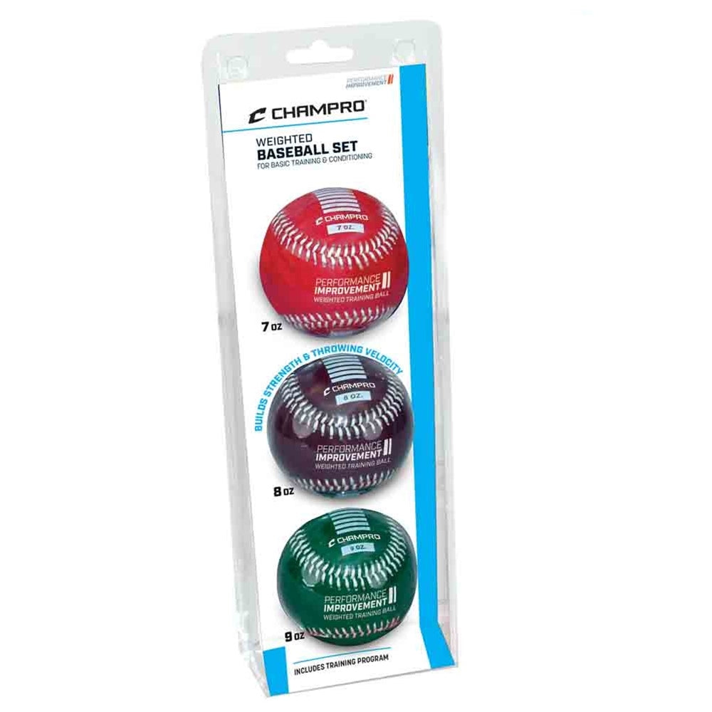 Weighted Training Baseballs, 10,11,12 oz.