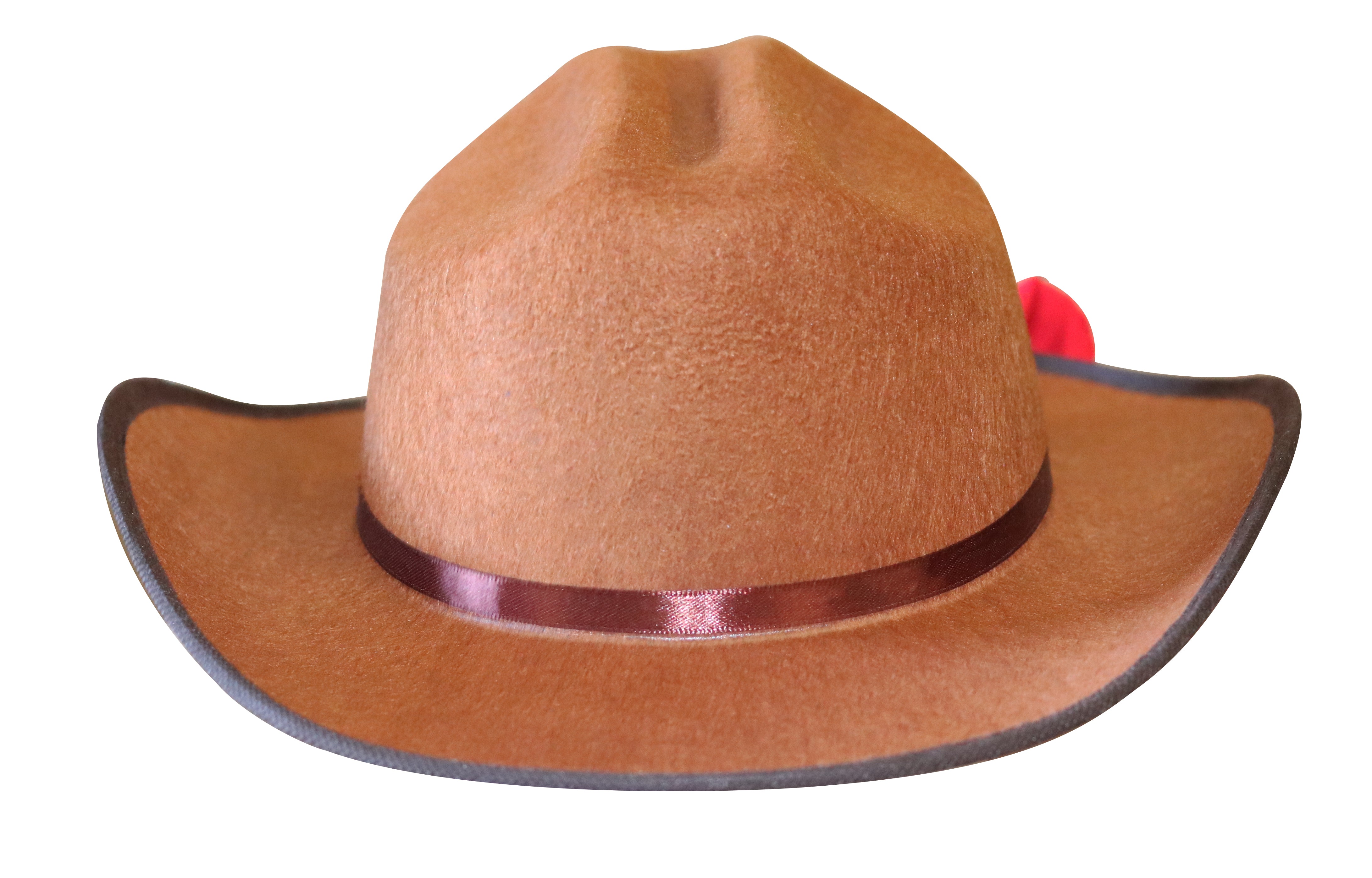 Jr. Cowboy Hat, Brown, With Bandanna