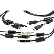 6ft Cable Assy 2-displayport/1-USB/1-audio