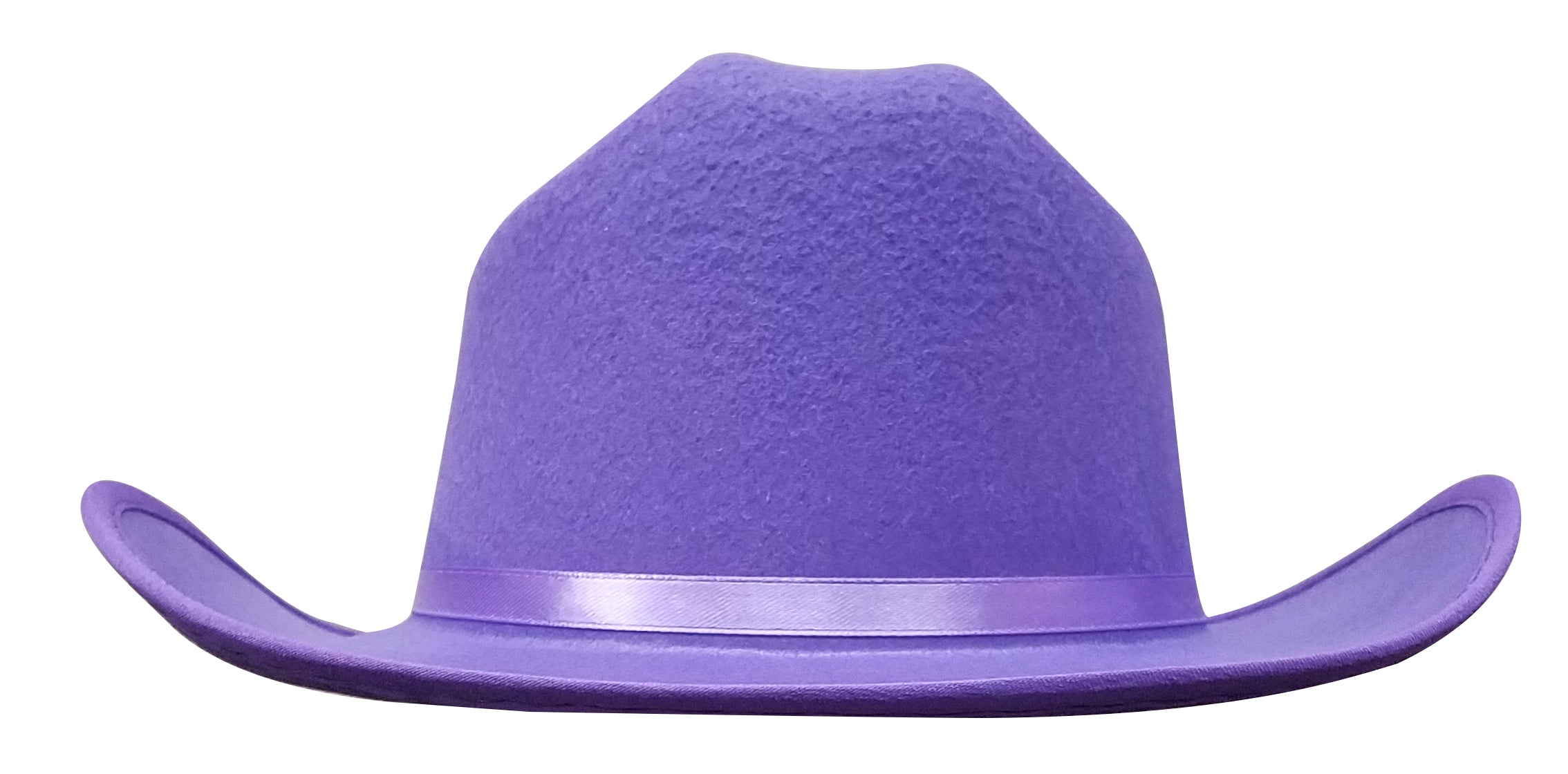Jr. Cowboy Hat, Purple, With Bandanna.