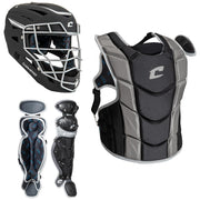 Optimus Pro Fastpitch Catcher's Kit - Black, Varsity