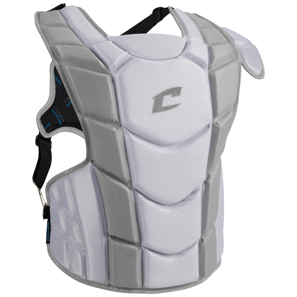 Optimus Pro Fastpitch Catcher's Kit - White, Junior Varsity