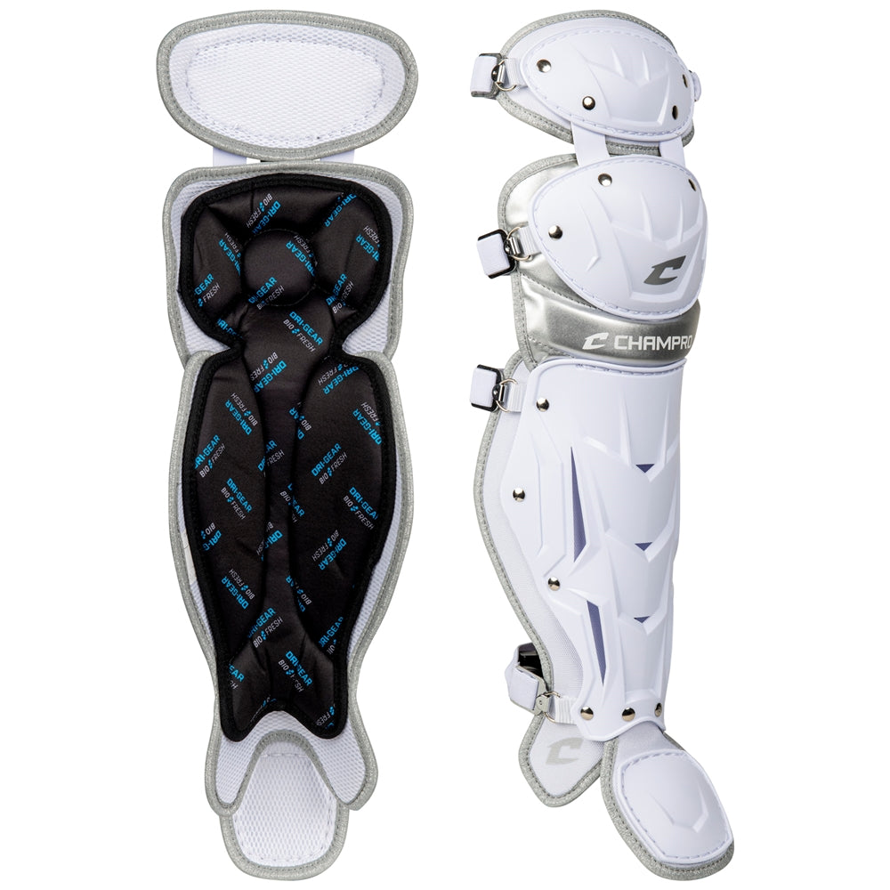 Optimus Pro Fastpitch Catcher's Kit - White, Junior Varsity
