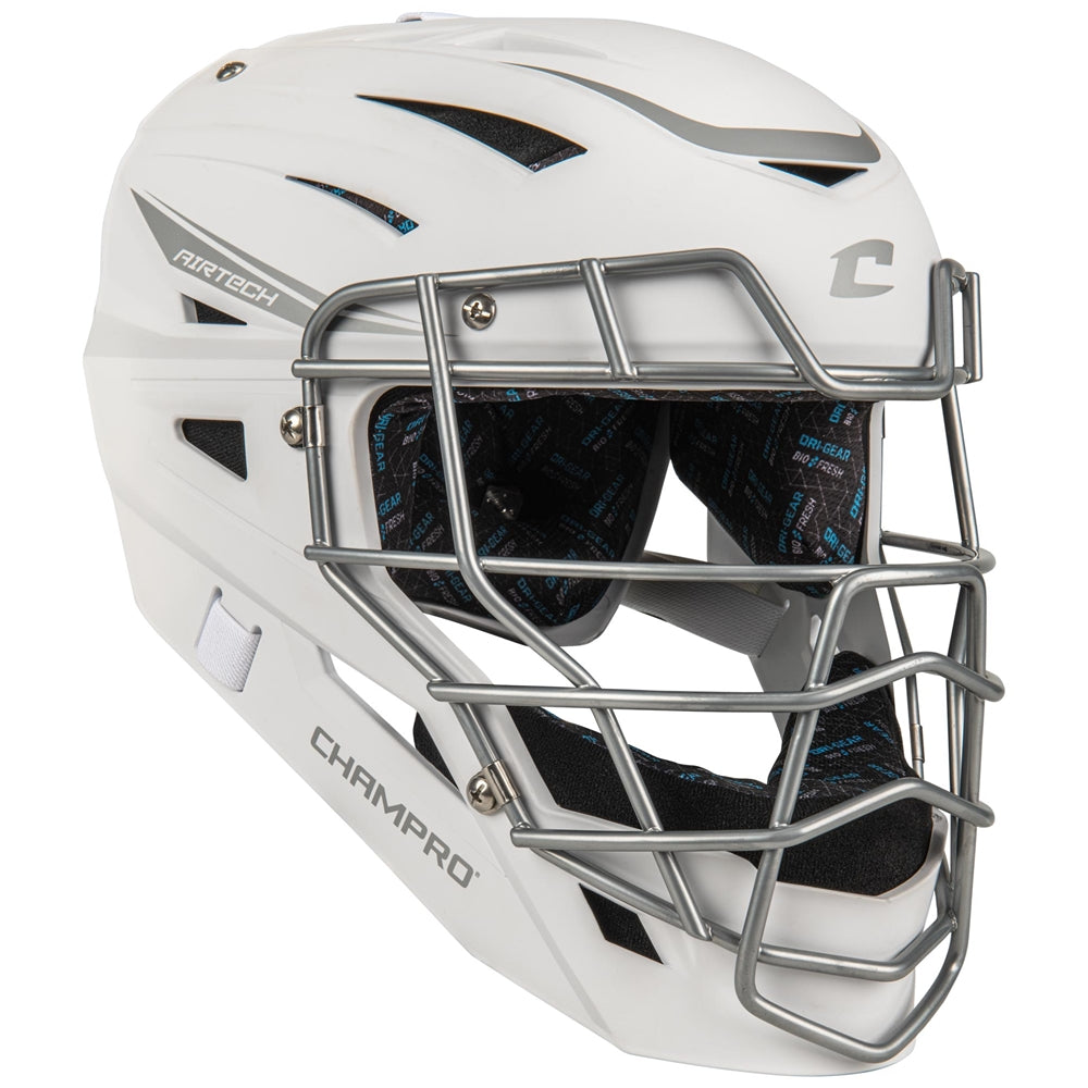 Optimus Pro Fastpitch Catcher's Kit - White, Varsity